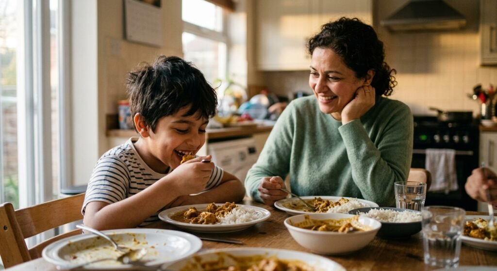 the quiet magic of watching your picky child enjoy a meal