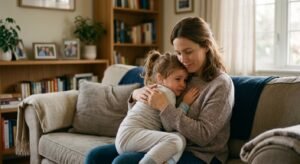 realizing one of your children feels unsafe in their own home