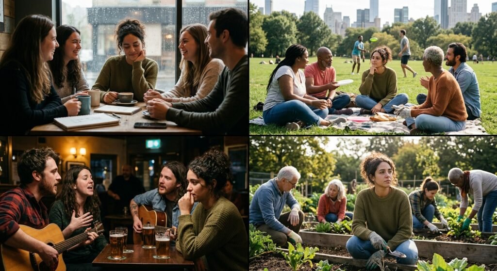 balancing different versions of yourself across friend groups
