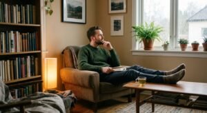 when your nervous system mistakes calm for boredom