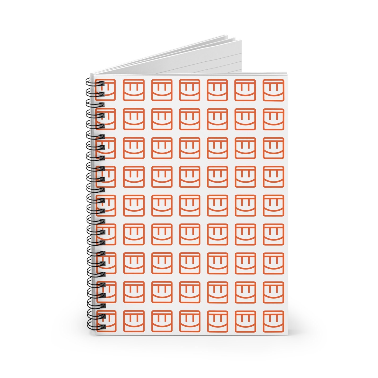 madison notebook orange smile pattern spiral notebook — ruled journal for notes & planning madison notebook orange smile pattern spiral notebook — ruled journal for notes & planning