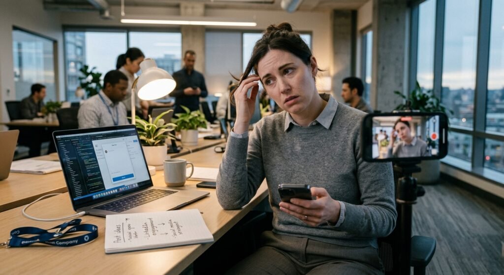 How The Mandate For Professional Visibility Is Backfiring On Employer Trust how the mandate for professional visibility is backfiring on employer trust