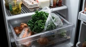 you bought kale for the future version of yourself (but she's not here yet)