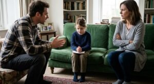 when your child becomes the one who keeps the peace between adults