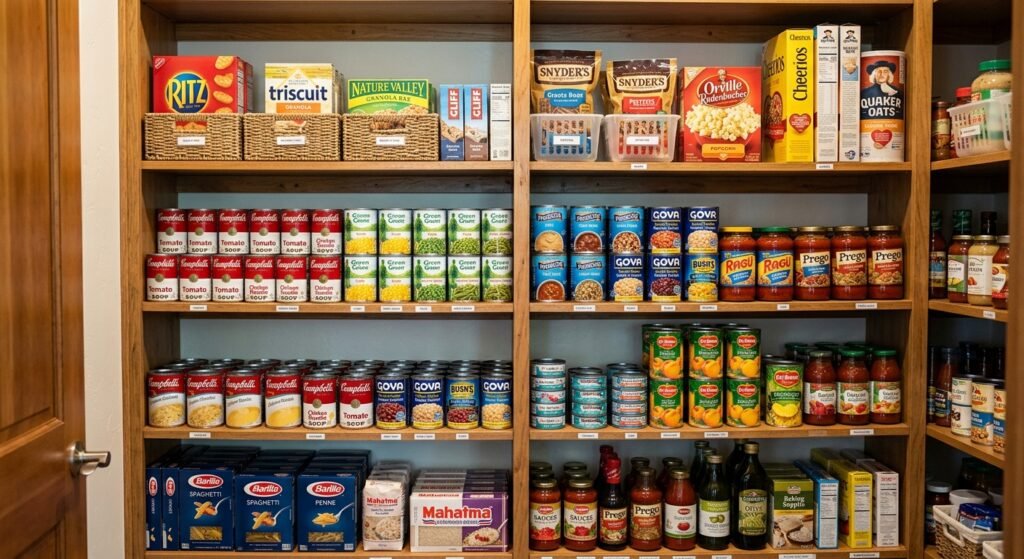 Stockpiling Food To Feel Financially Secure stockpiling food to feel financially secure