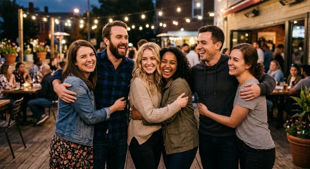 the friends you only see once every few years but never forget