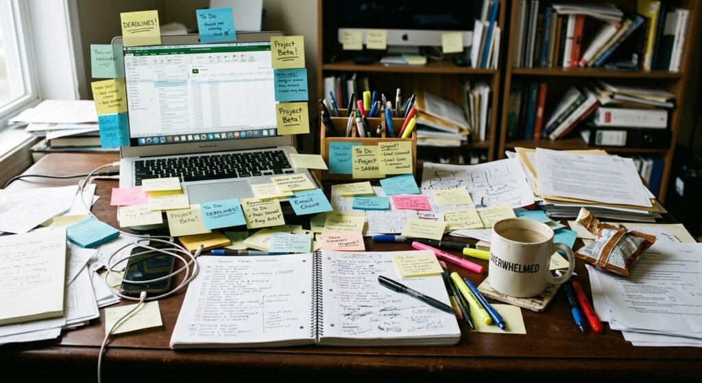 making long to do lists you don't even want to start