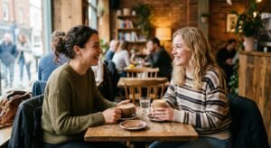 the peace of real conversation over endless texting
