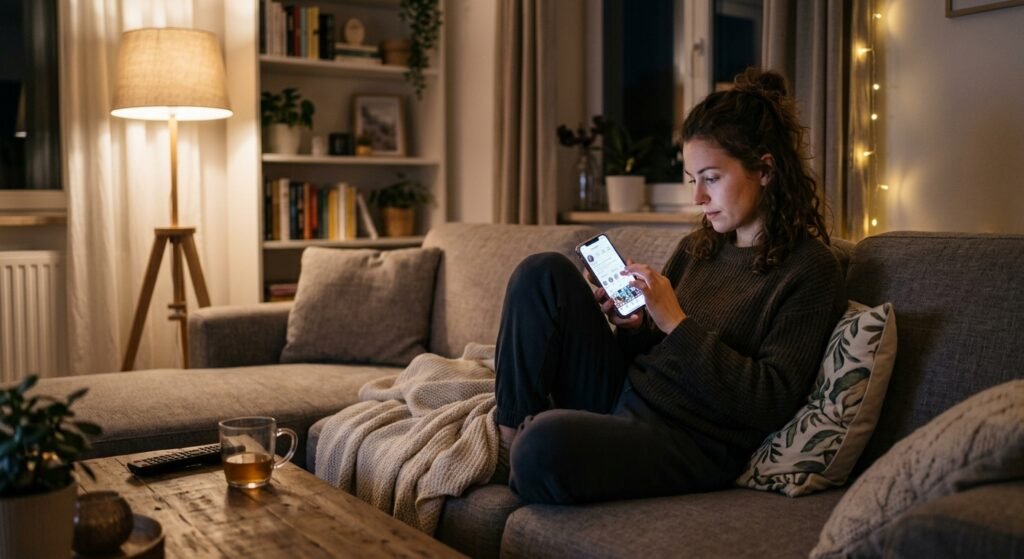 The Quiet Loneliness Of Staying "Connected" the quiet loneliness of staying "connected"