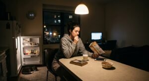 why some people eat to fill emotional silence