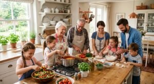 why immigrant families use food to show love