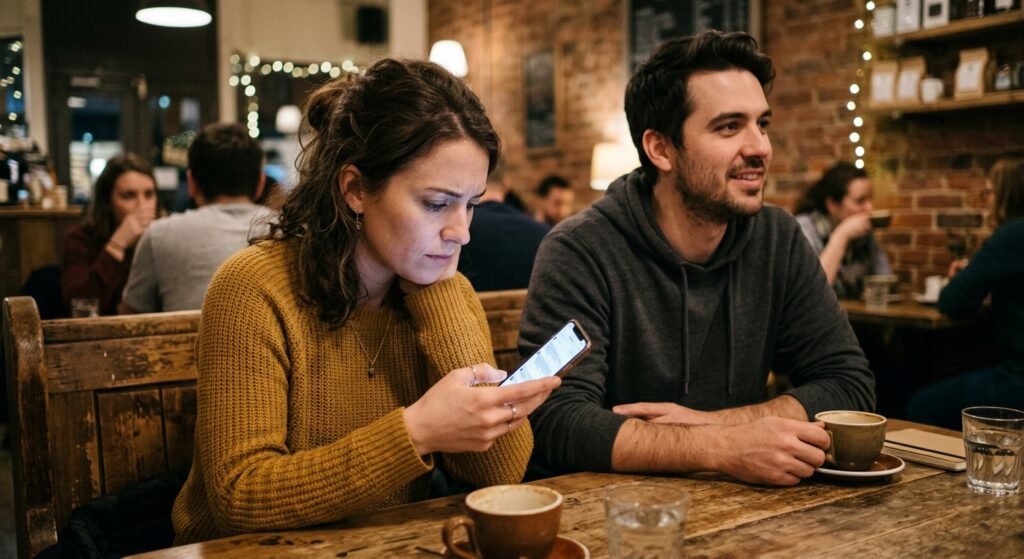 when your partner hides you on social media