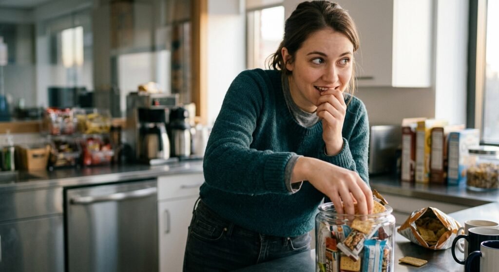 why office snack goblins exist and you might be one