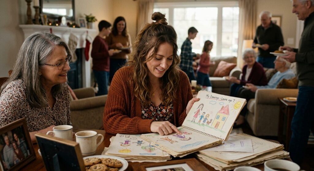 the dynamic of being the creative one in a practical family