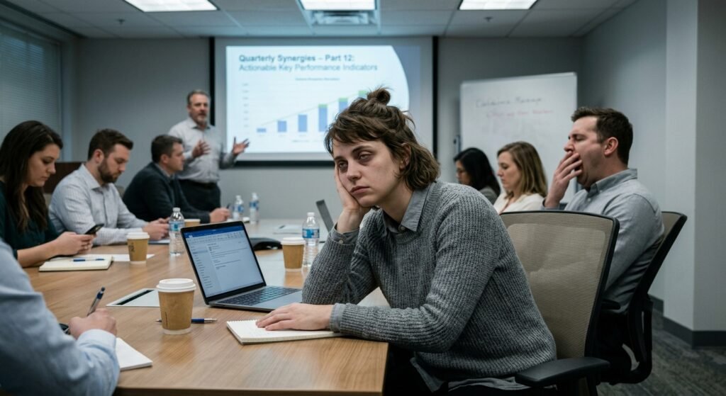 the silent exhaustion of having to continually validate an insecure executive's ideas