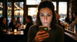 why we check our phones immediately after sending a risky text