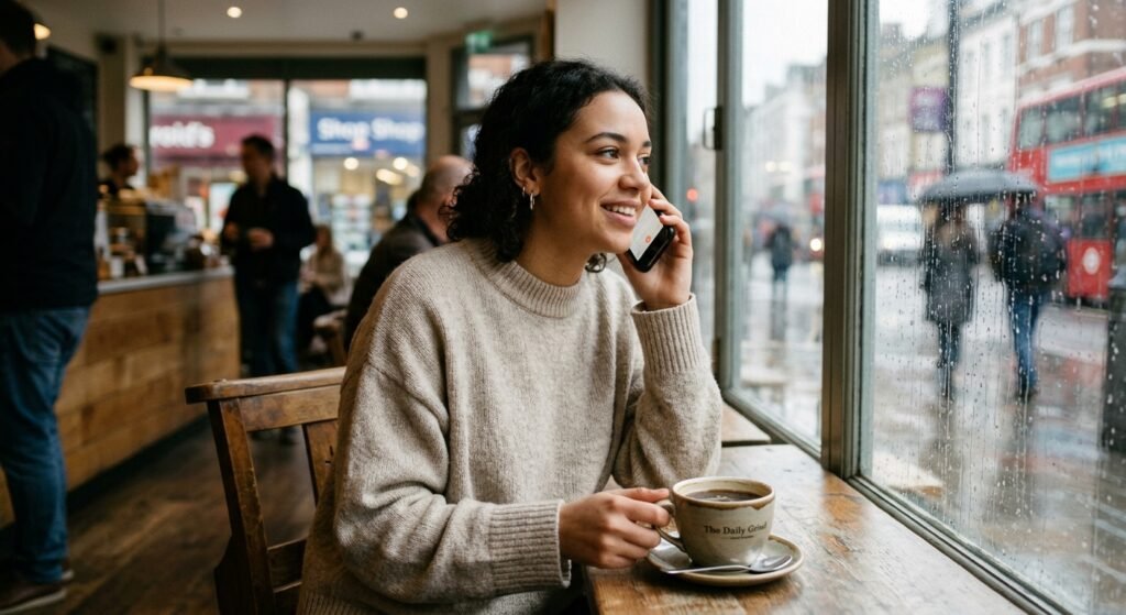 the friend who knows exactly when to reach out