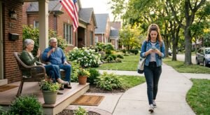why texting strangers feels easier than talking to neighbors
