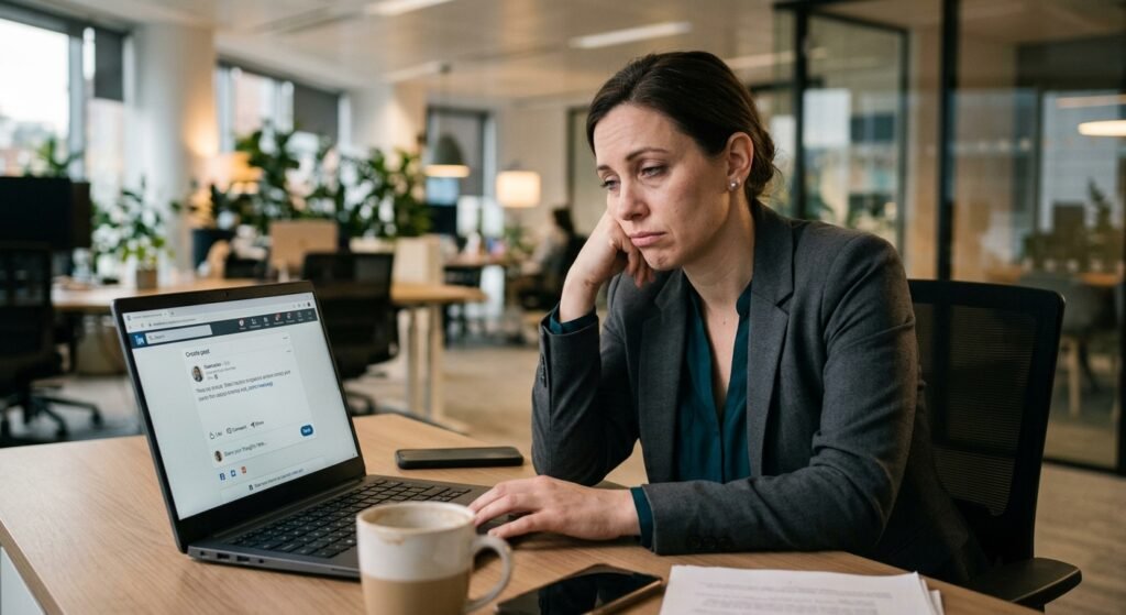 The Fine Line Between Professional Networking And Performative Social Media Behavior the fine line between professional networking and performative social media behavior