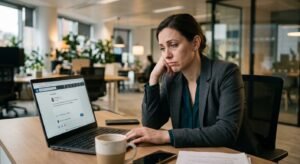 the fine line between professional networking and performative social media behavior
