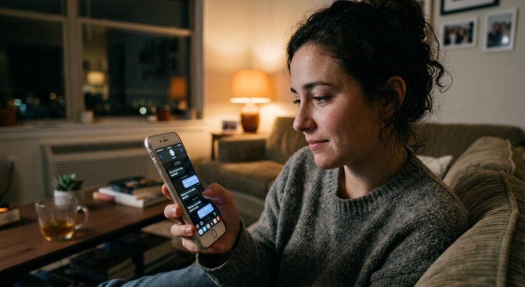 the quiet shift when you're no longer their person