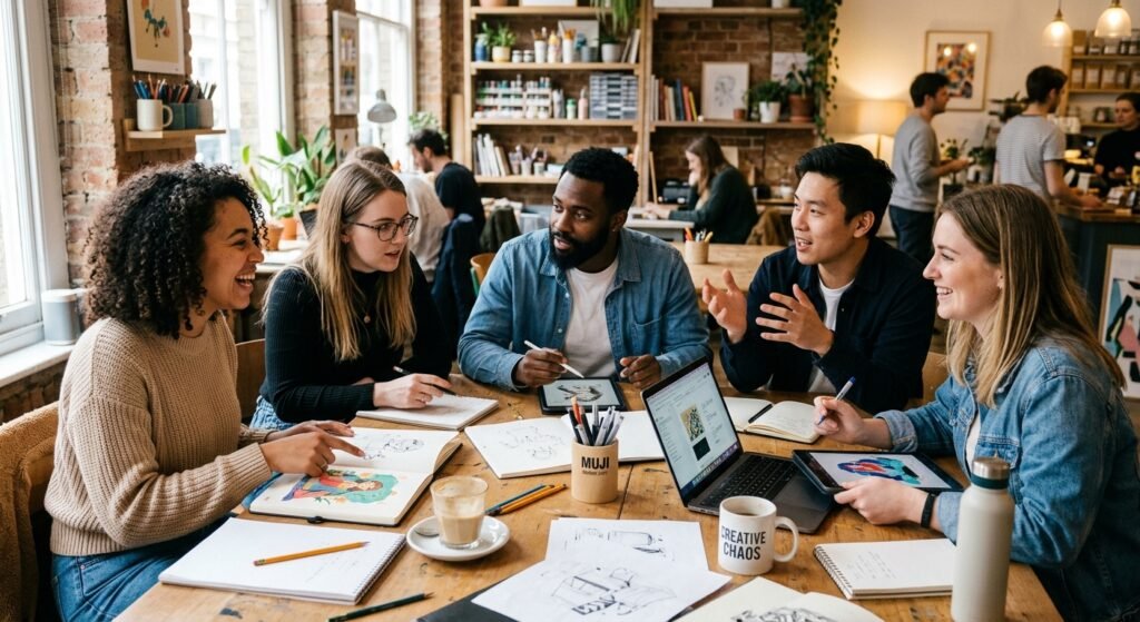 when your creative circle becomes too competitive
