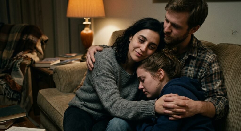 the weight of being the one who keeps it together